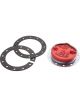 Jaz Products Fuel Cell Cap Assembly Bail Handle Plastic Red D-ring