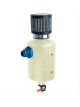 Jaz Products Breather Tank 1 qt. Round Polyethylene Natural -12 AN
