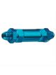 Jaz Products Fuel Filter Billet Aluminium Blue -6 AN Inlet Outlet