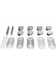 Je Pistons Piston Forged Flat 3.905 in Bore 4.00' Stroke 1.115' CH 6.12