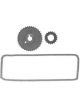 Mahle Timing Chain Set Link Belt Ford Pass 183 (3.0L) OHV V6 Engine (199