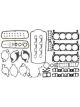 Mahle Engine Kit Gasket Set Ford-Prod V8 302 302 H.O.(91-95) Ford-Trk V