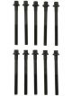 Mahle Cylinder Head Bolts Volvo 2.3L B230F 1985-1998 240 740 940. 2.3L