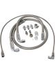Aeroflow Turbo Oil & Water Feed Line Kit For Nissan SR20 S13