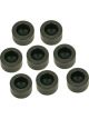 Manley Lash Caps Steel 6mm Valve Stem .040 in. Thick Set of 8