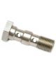 Aeroflow Stainless Steel Double Banjo Bolt 3/8 Inch -24 31mm Length