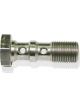 Aeroflow Stainless Steel Double Banjo Bolt M12 X 1.0mm, 38mm Length