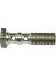 Aeroflow Stainless Steel Double Banjo Bolt M12 X 1.25mm, 39mm Length
