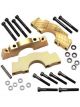 Milodon Main Caps Ductile Iron 3-Centre Straight 4-Bolt Pontiac 421 428