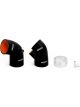Mishimoto BMW E46 Silicone Intake Hose Kit 1999-2005 Black