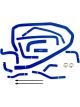 Mishimoto For Subaru WRX Silicone Ancillary Hose Kit Blue 2015+