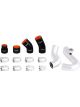 Mishimoto Ford Mustang EcoBoost Intercooler Pipe Kit 2015+ Poli