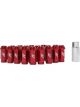 Mishimoto Aluminum Locking Lug Nuts M12 x 1.5 Red