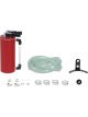Mishimoto Aluminum Oil Catch Can Small Wrinkle Red