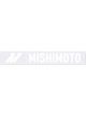 Mishimoto Small Silver Mishimoto Decal 1.5 x 10