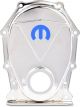 Mopar Performance Engine Timing Chain Cover Chrome Steel Blue MOPAR Om