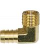 Moroso Fittings 90 Deg 1/2in. NPT To 5/8in. Barbed 1 Per Pack