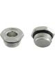 Moroso Fitting Port Plug -12AN O-Ring Billet Aluminium Clear