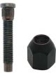 Moroso Wheel Stud and Lug Nuts 1/2in. -20 RH 0.563in. Knurl 3.00in. Leng…