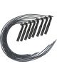 Moroso Wire Set Ultra Universal V8 Unsleeved Non-HEI 135 Deg. Boots Red