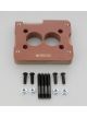 Moroso Carburettor Adapter Phenolic Ported Holley 2-Barrel Carburettor t…