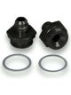 Moroso Fuel Inlet Fittings Holley Fuel Bowl to -6 AN Includes Washers Pa…