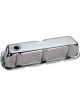 Moroso Valve Covers Tall Steel Chrome Plain Ford Small Block Pair
