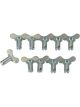 Moroso Quick Fasteners Winged 5/16in. x.450 Steel 10pc