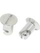 Moroso Quick Fasteners Flush Slotted Hd 7/16in. x.400 Aluminium 10pc