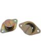 Moroso Quick Fasteners Self-Ejecting 7/16in. x.500 Gold 10pc