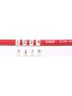 Moroso Spark Plug Wire Markers 8.5mm Plastic White with Black Numbers Se…