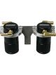 Moroso Air-Oil Separator Tank Aluminium Black Anodized 2.125in. Dia. 4.5…