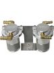 Moroso Air-Oil Separator Tank Aluminium Polished 2.125in. Dia. 4.5in. He…