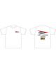 Moroso T-Shirt Short Sleeve Cotton Moroso White All Logo XL