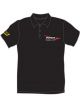Moroso Polo Shirt Sport Short Sleeve Black Men's Medium