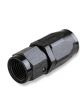 Mr Gasket Hose End Swivel Straight -10 AN Black Satin