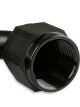 Mr Gasket Hose End Swivel 90 Degree -12 AN Aluminium Black Satin