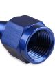 Mr Gasket Hose End Swivel 120 Degree -8 AN Aluminium Red/Blue Satin