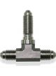 Aeroflow Stainless Steel Tee Bulkhead -4AN