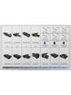 Mr Gasket Connector Kit Weatherpack Connectors Assortment of 4-Pin 3-Pi