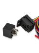 Mr Gasket Fan Relay Kit Electric 30 Amp Relay Manual Control Harness Ki