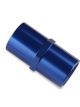 Mr Gasket Coupler Fitting 1/4 in. NPT Female Aluminium Adapter Blue