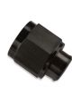 Mr Gasket Caps -10 AN Female Aluminium Adapter Black Pair