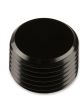 Mr Gasket Plug 1/2 in. NPT Male Aluminium Adapter Black