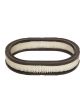 Mr Gasket Air Cleaner 12 in. x 2 in. Oval White Black