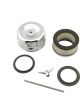 Mr Gasket Air Cleaner Chrome 3.125 in. Height x 4.625 in. Diameter Kit