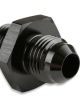 Mr Gasket Tube Adapter -6 An Male AN 5/16 in. Size 250 PSI Black