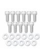 Mr Gasket Oil Pan Finned Transmission Steel GM TH200 Zinc Kit
