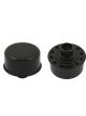 Mr Gasket Valve Cover Breather Push-On GM 75-67 Big Block Black