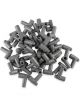 MSD Spark Plug Boot 90 Degree Silicone Gray 8.5mm GM HEI Nipple Set of 5